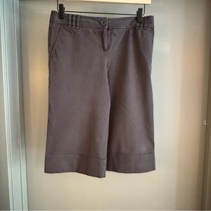 LOFT Women's Charcoal Bermuda Shorts